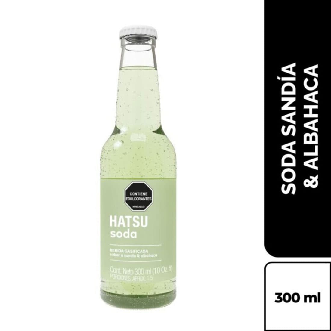 Imagen de Soda Hatsu Sandia y Albahaca 300ml